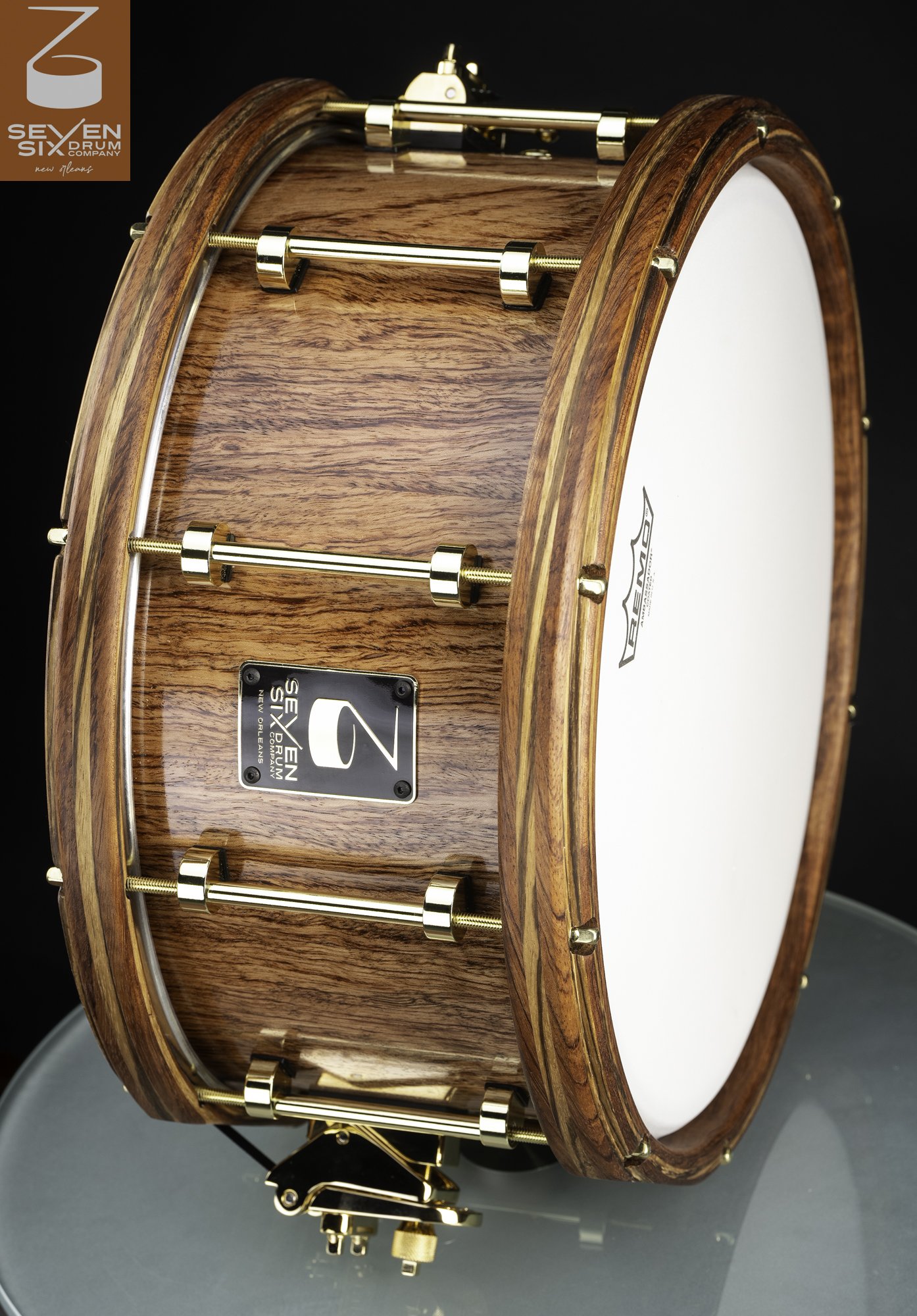 The Bubinga Art #3 Custom Snare Drum