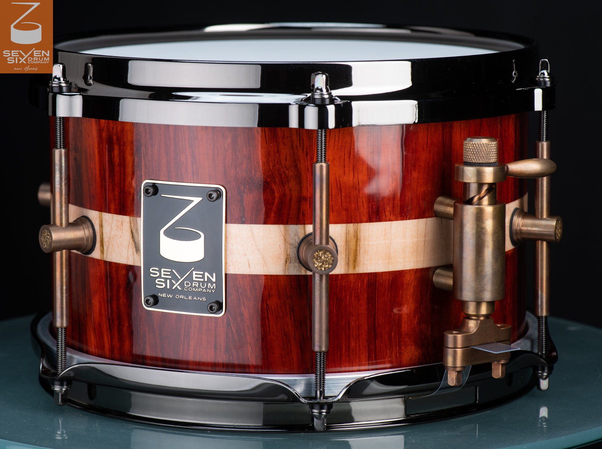 The Padauk and Ambrosia Maple Side/Utility Snare