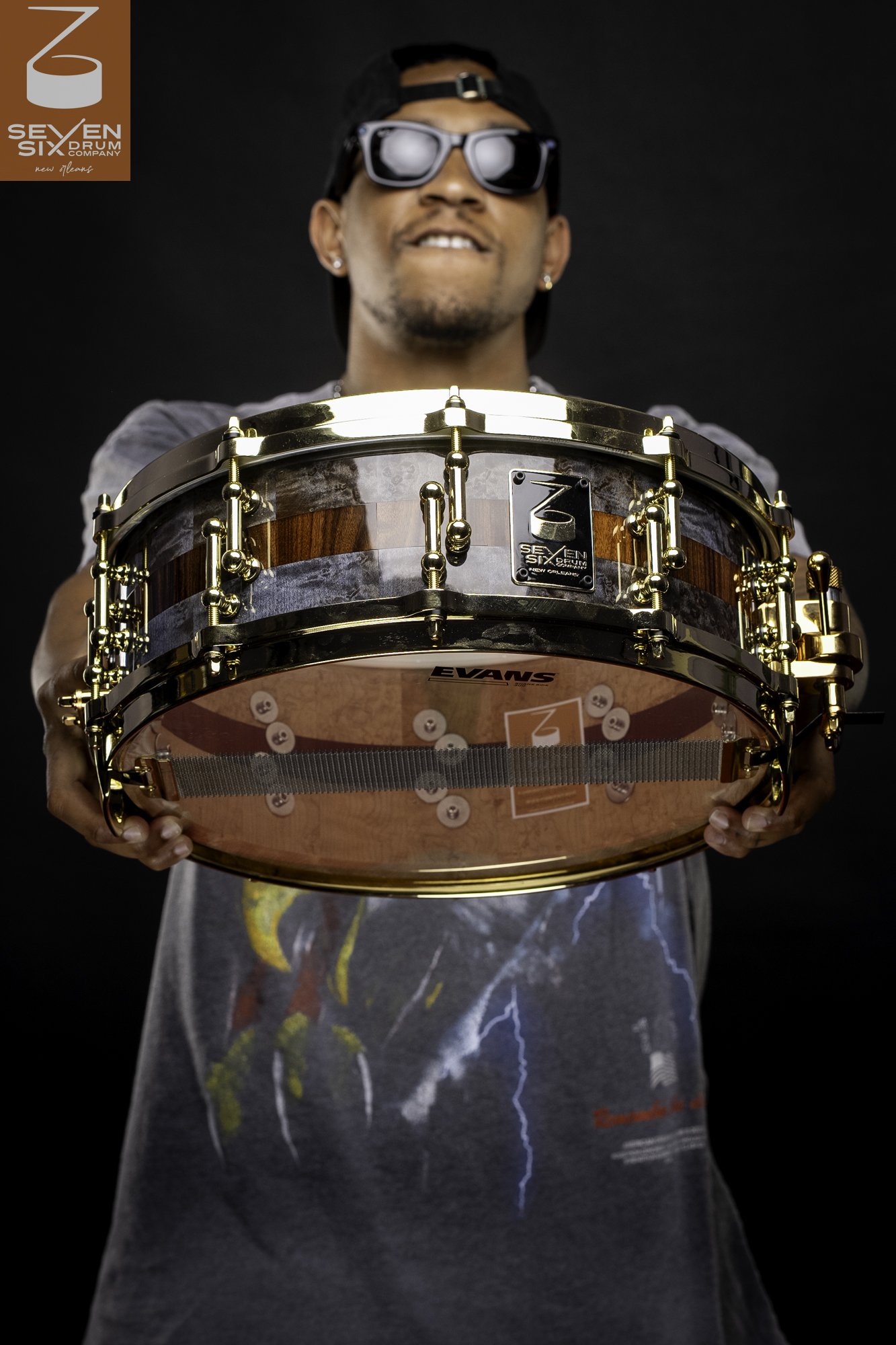 Alfred Jordan, Jr. : Karl Denson’s Tiny Universe, Big Sam’s Funky Nation, Donald Harrison, Christian Scott, and Nicholas Payton, Weedie Braimah, George Porter, Jr. Juvenile, Gabrielle Cavassa, Mahmoud Chouki and Big Freedia. He is a Zildjian cymbal