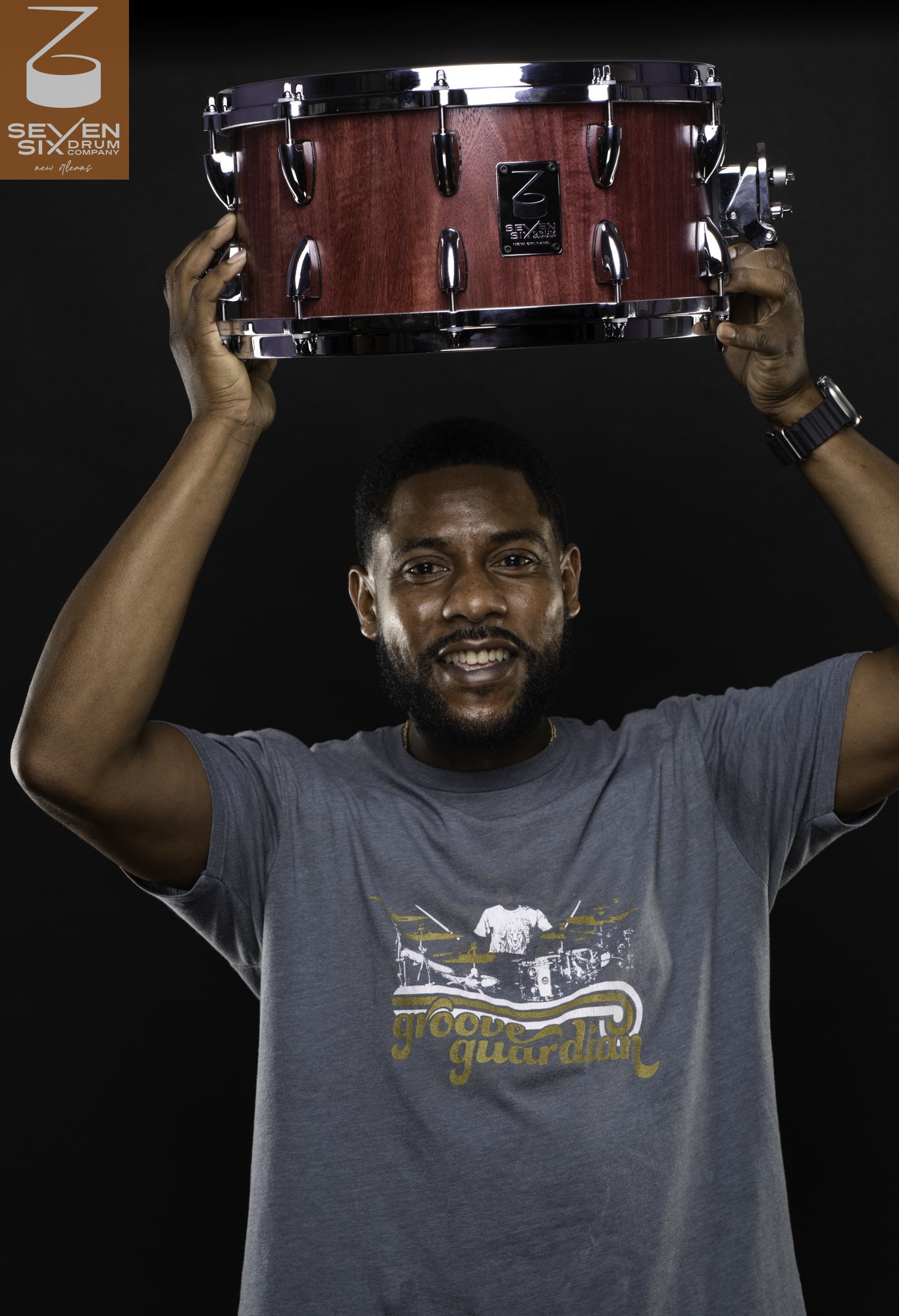 Terrence Houston: George Porter, Jr. and the Runnin’ Pardners, the Funky Meters, Toubab Krewe, Khris Royal’s Dark Matter. He is a Zildjian cymbal artist and a DW Drums artist, as well.