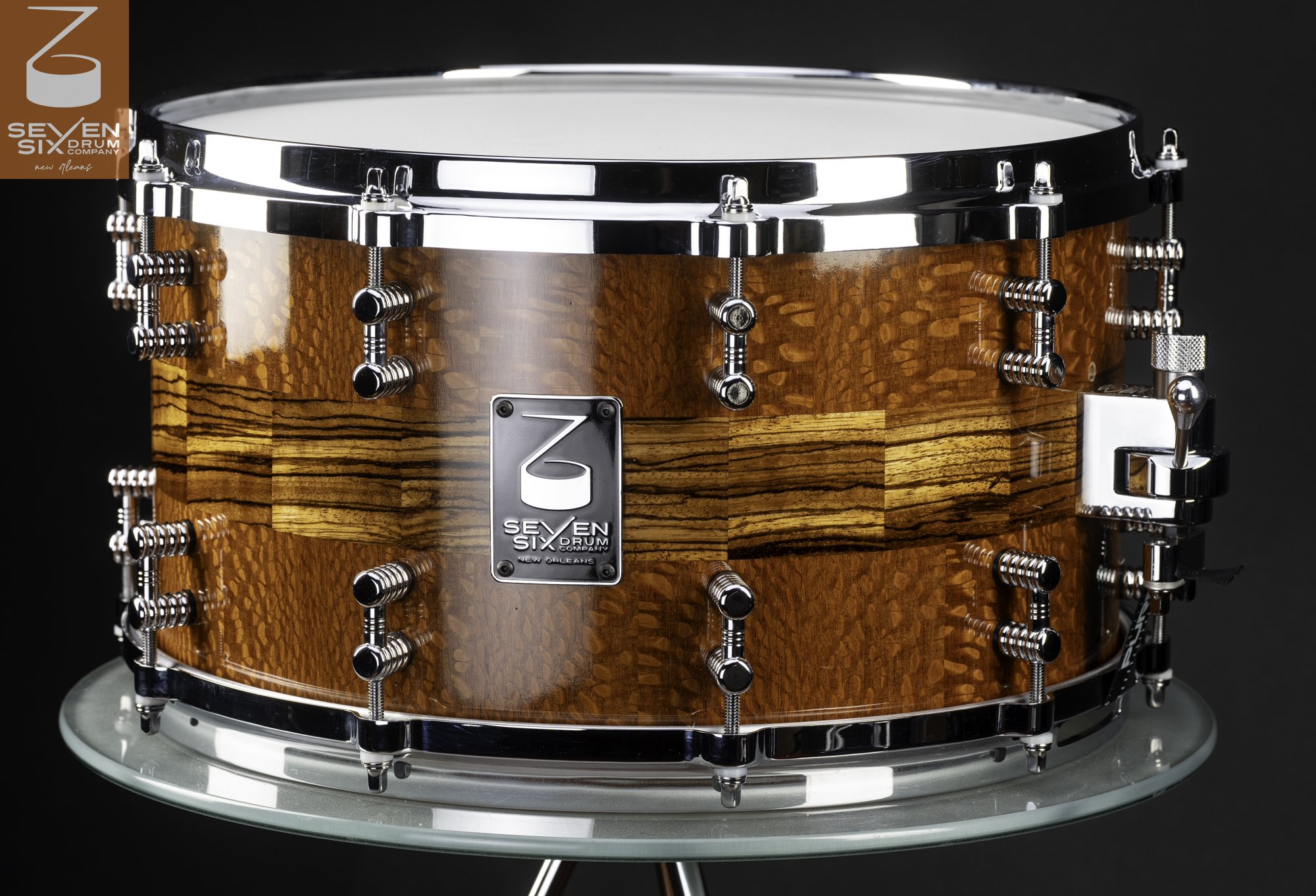 The Namibia Custom Segmented Snare Drum