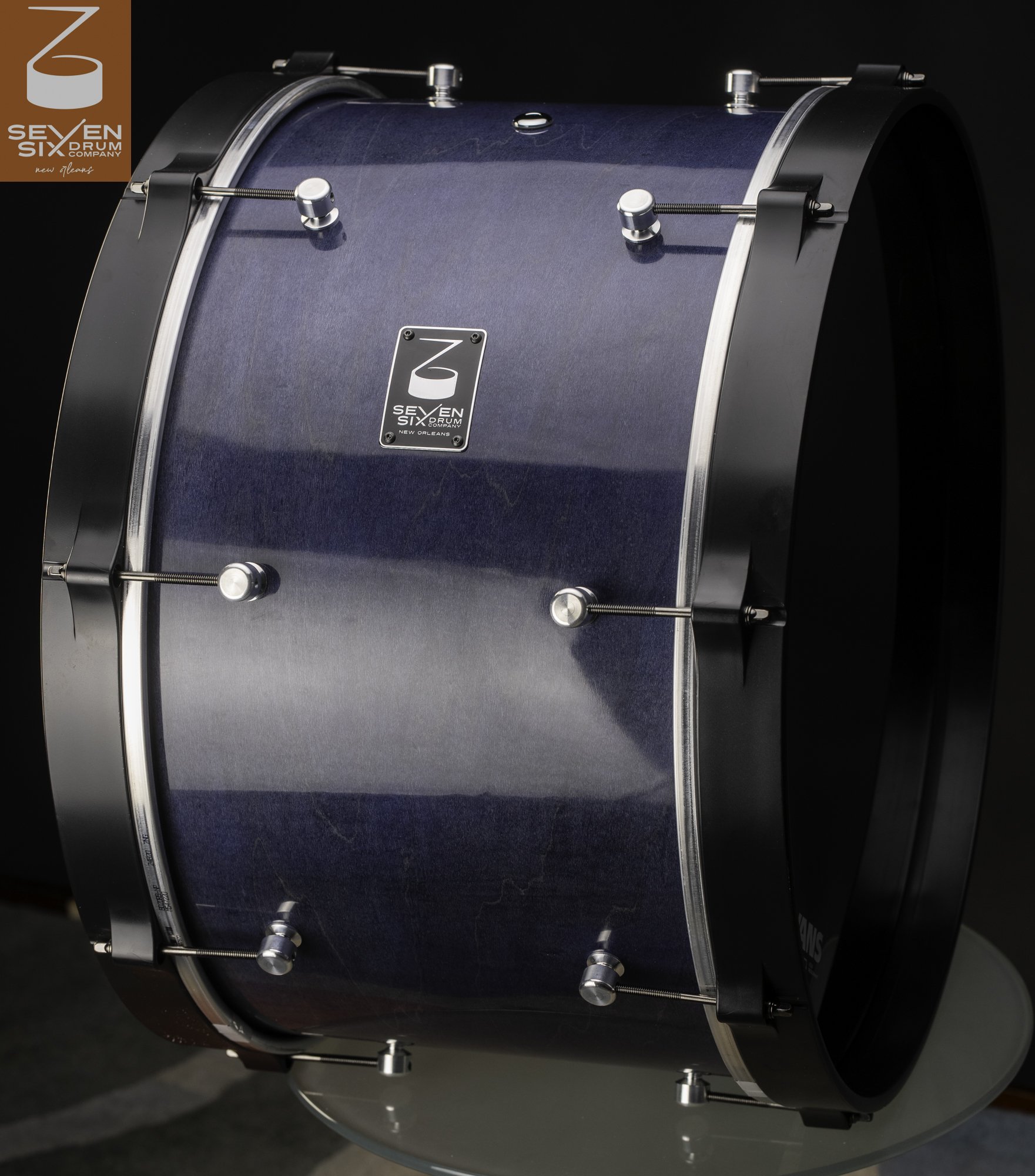 UL Second Line Bass Drum Blue Gloss