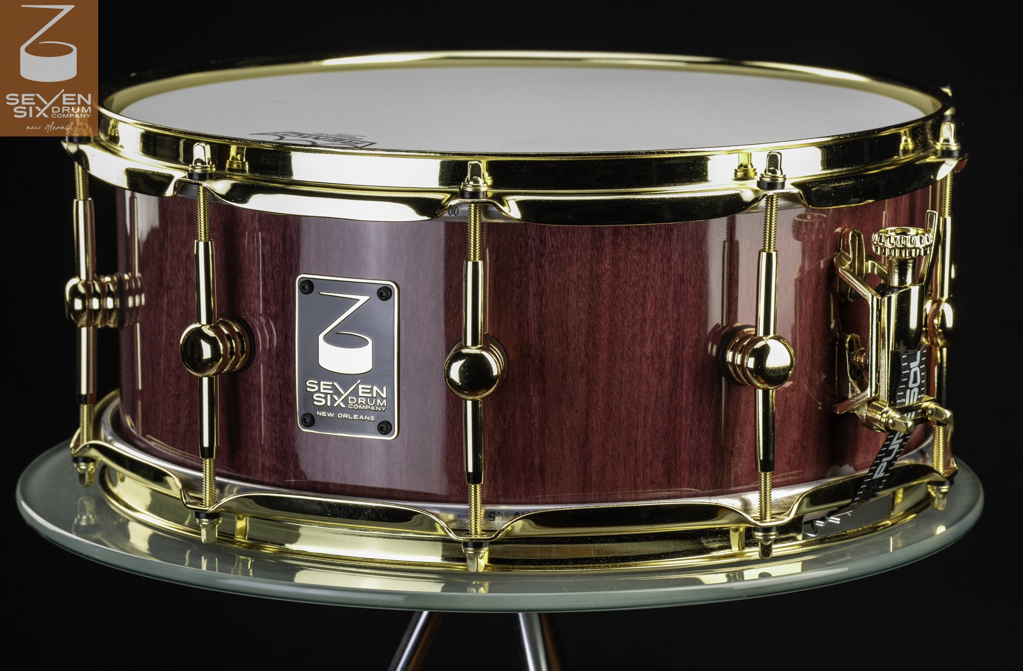 The Batiste Purpleheart Custom Snare Drum