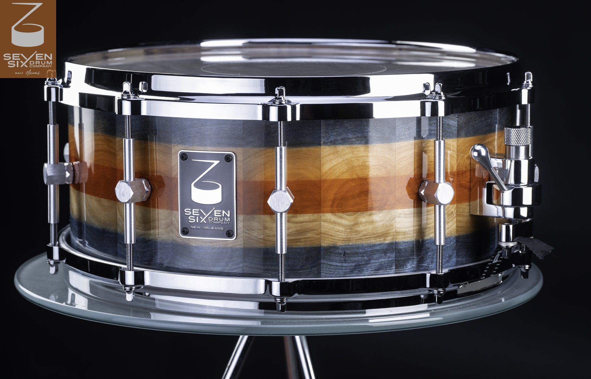 The Flame Birch Orange and Aqua II