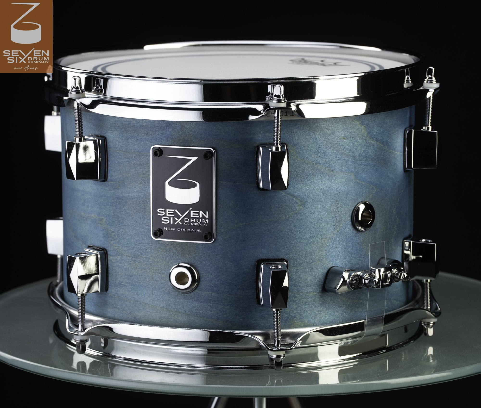 The Rio Weathered Sky UltraThin Reso Series Custom Side/Utility Snare Drum