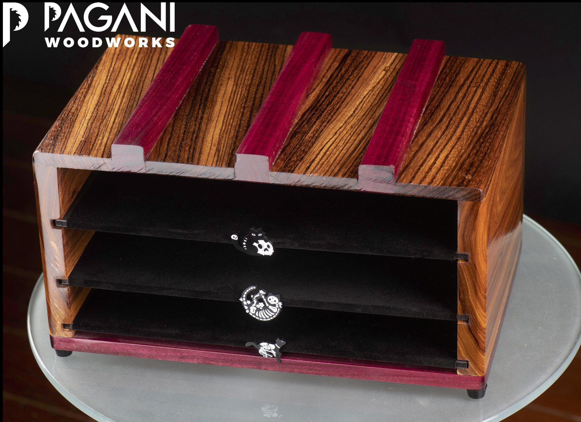 Exotic Wood Jewelry Box